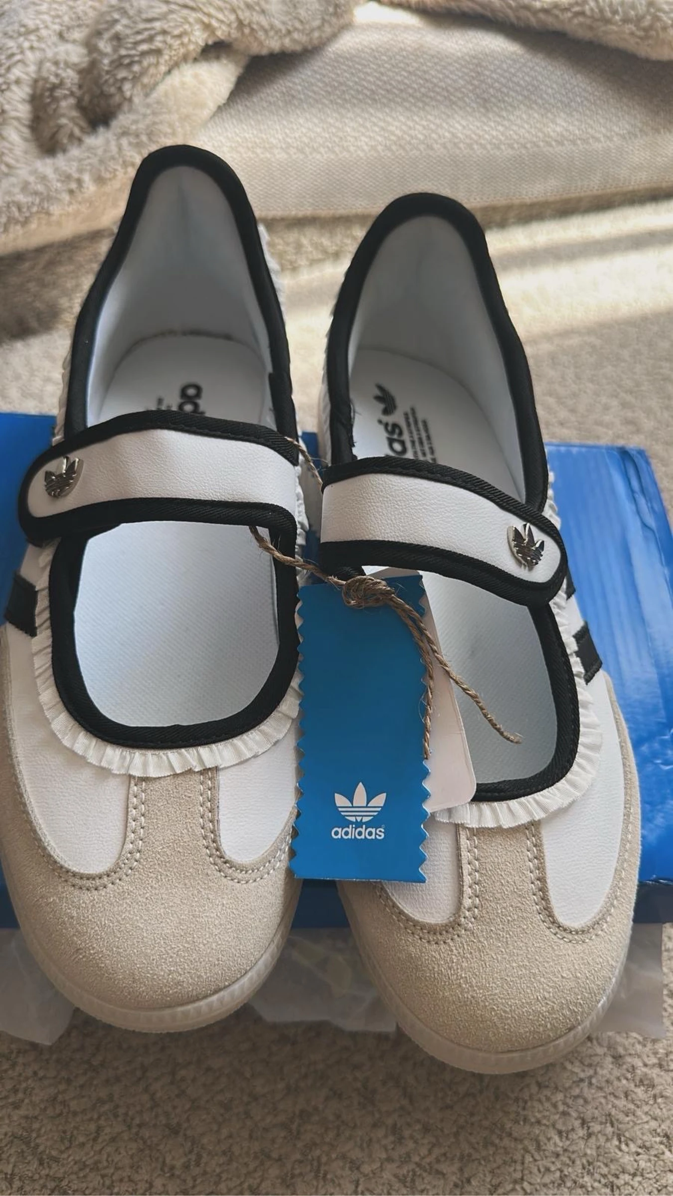🤍 Adidas Mary Jane Branco e Preto 🤍 – photo 2